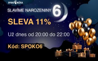 NAROZENINOVÁ AKCE PRÁVĚ ZAČÍNÁ! Jen dnes | 20:00 - 22:00 | SLEVA 11% na celý sortiment našeho e-shopu! 🔥 Slevový kód:...
