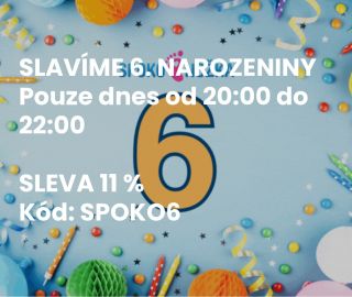 Již 6 let 🎂 je tu pro Vás náš e-shop s největším výběrem ortopedických podložek pro Vaše nožky 👣. Přestože je...